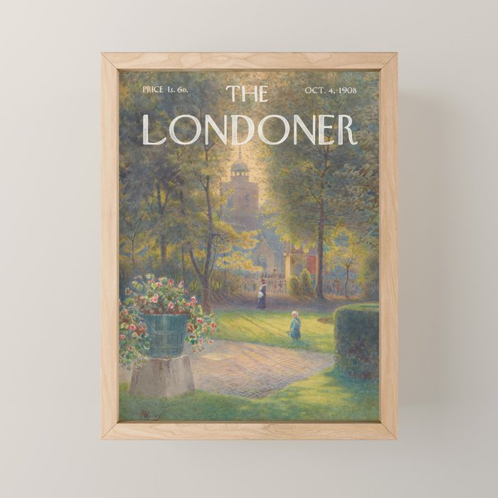 The Londoner - The Place of Execution, Tower Hill Mini Art Print Gallery Image 1
