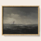 The Sea by Edward Moran, 1870 Serving Tray Gallery Image 1