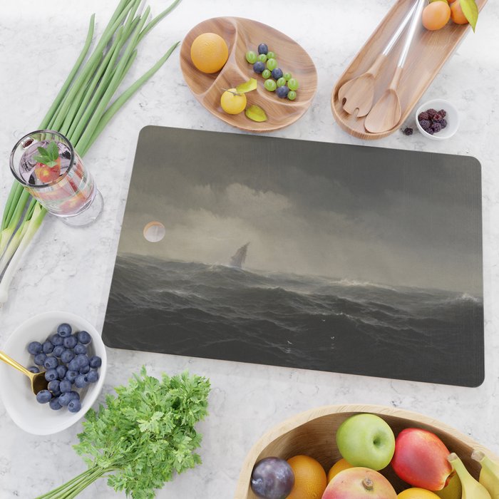 The Sea by Edward Moran, 1870 Cutting Board Gallery Image 2