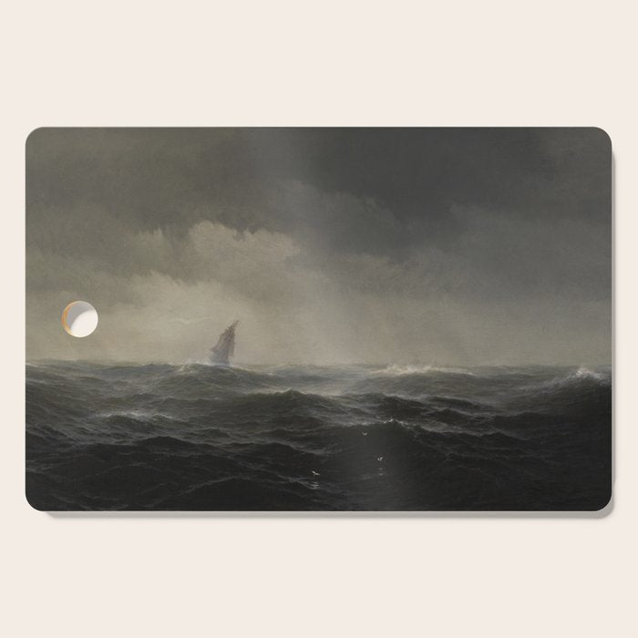 The Sea by Edward Moran, 1870 Cutting Board Gallery Image 1