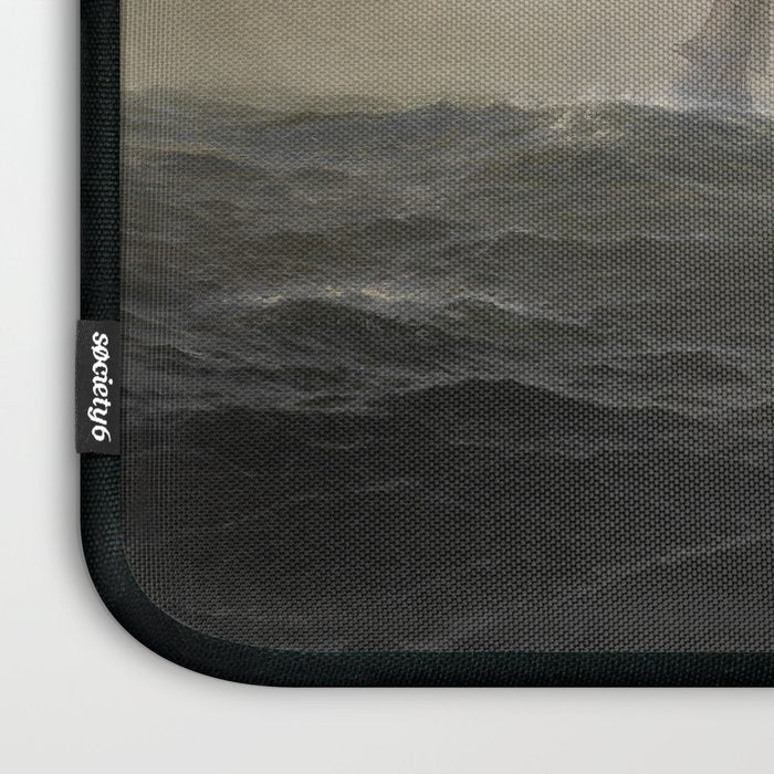 The Sea by Edward Moran, 1870 Laptop Sleeve Gallery Image 3