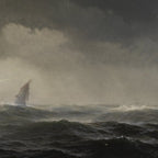 The Sea by Edward Moran, 1870 Coffee Mug Gallery Image 2