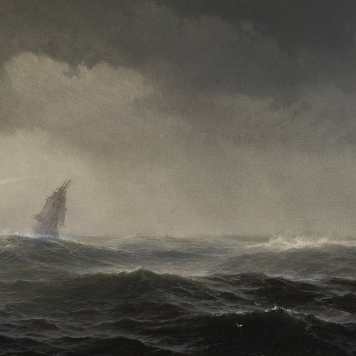 The Sea by Edward Moran, 1870 Coffee Mug Gallery Image 2