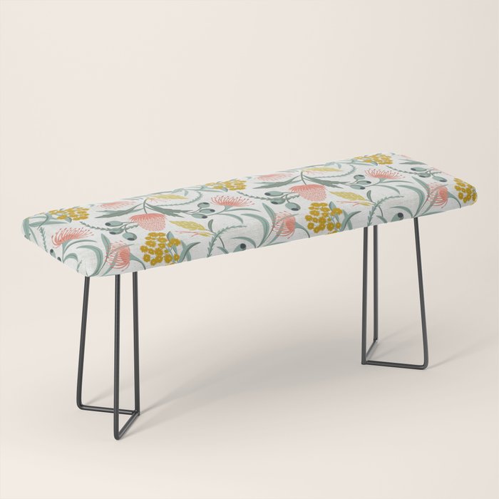 Flora Australis White Bench Gallery Image 1