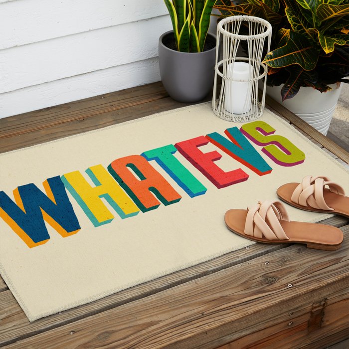 Whatevs Outdoor Rug Gallery Image 2