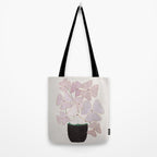  Botanical  clover Pot Tote Bag Gallery Image 2