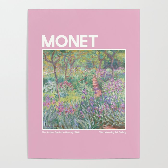Monet Artists Garden Poster Gallery Image 1