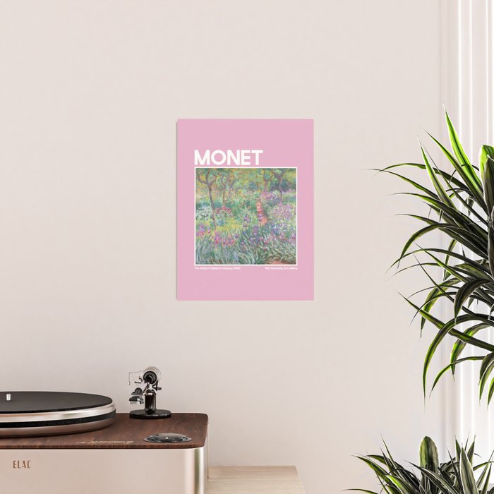 Monet Artists Garden Poster Gallery Image 2