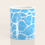 Blue water wave ripple texture pattern Coffee Mug Gallery Image 4