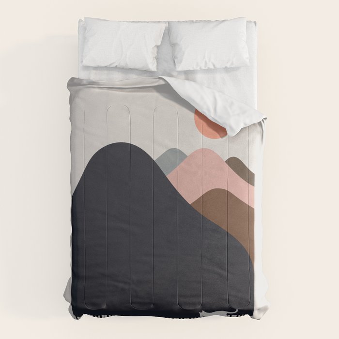 Cat Landscape 70 Comforter Gallery Image 6