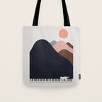 Cat Landscape 70 Tote Bag Gallery Image 1