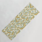 Wildlife Safari Laeves moss Yoga Mat Gallery Image 1