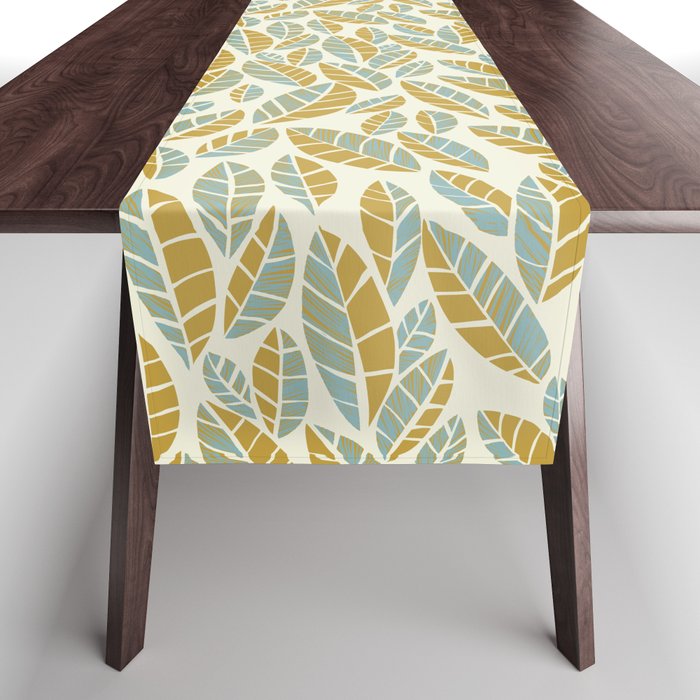 Wildlife Safari Laeves moss Table Runner Gallery Image 1