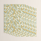 Wildlife Safari Laeves moss Wrapping Paper Gallery Image 3