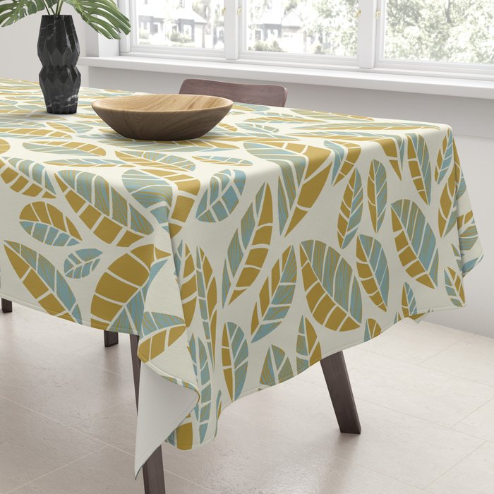 Wildlife Safari Laeves moss Tablecloth Gallery Image 3