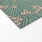 BENGAL KUMA WAVE Welcome Mat Gallery Image 2