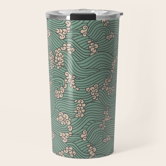 BENGAL KUMA WAVE Travel Mug Gallery Image 1