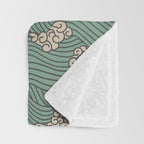 BENGAL KUMA WAVE Throw Blanket Gallery Image 3