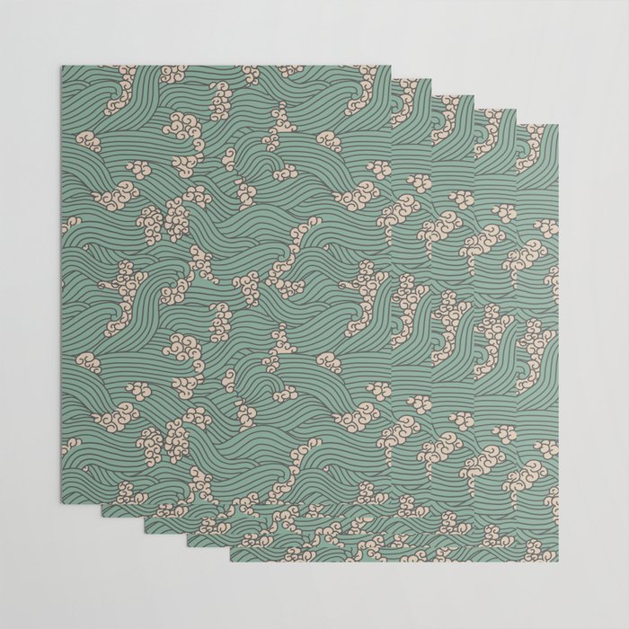 BENGAL KUMA WAVE Wrapping Paper Gallery Image 3