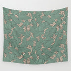 BENGAL KUMA WAVE Wall Tapestry Gallery Image 4