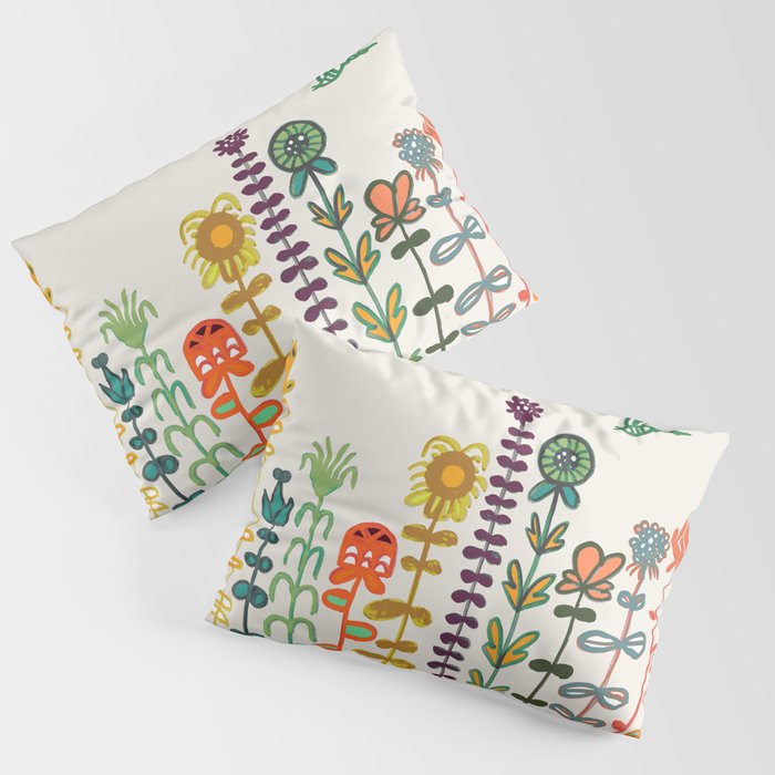 Happy garden Pillow Sham Gallery Image 3