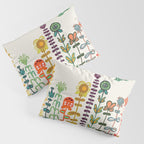 Happy garden Pillow Sham Gallery Image 3