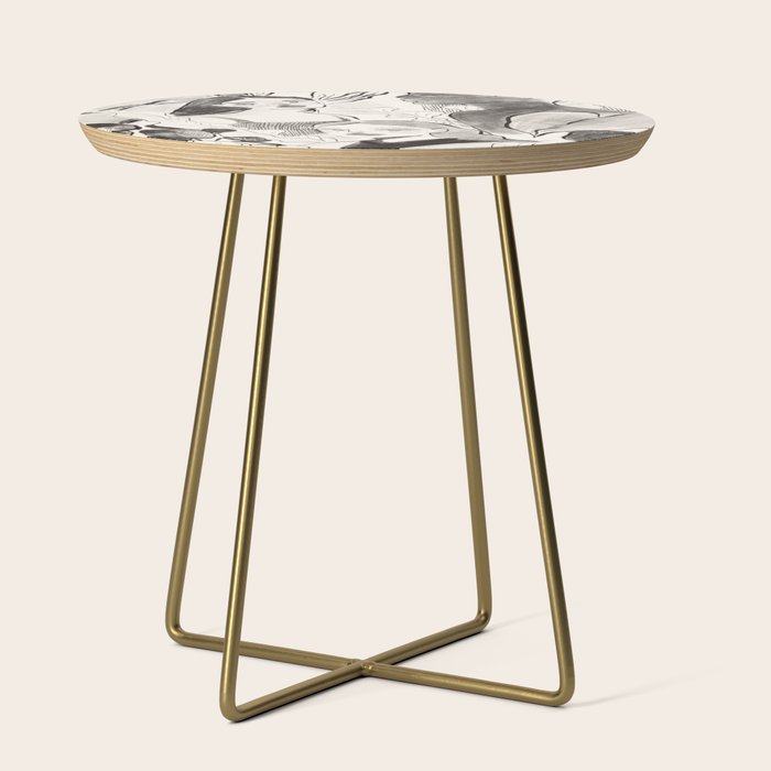 Summer Ladies B&W Side Table Gallery Image 1