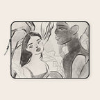 Summer Ladies B&W Laptop Sleeve Gallery Image 1