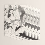 Summer Ladies B&W Wrapping Paper Gallery Image 3