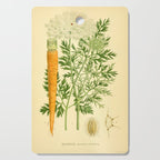 Daucus carota (wild carrot, Queen Anne's Lace), 1917. Benefitting The Nature Conservancy Cutting Board Gallery Image 1