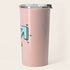Sagittarius Symbol Travel Mug Gallery Image 2