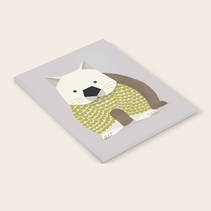 Whimsical Wombat Notebook Gallery Image 1