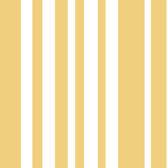 Classic Stripes XLIV - Pastel Yellow Coffee Mug Gallery Image 2