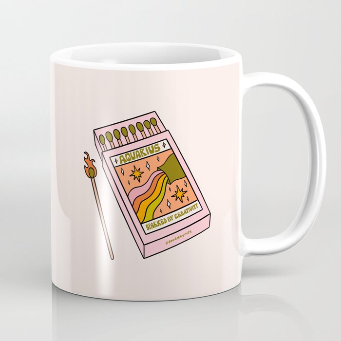 Aquarius Matchbox Coffee Mug Gallery Image 1