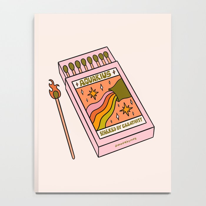 Aquarius Matchbox Notebook Gallery Image 4