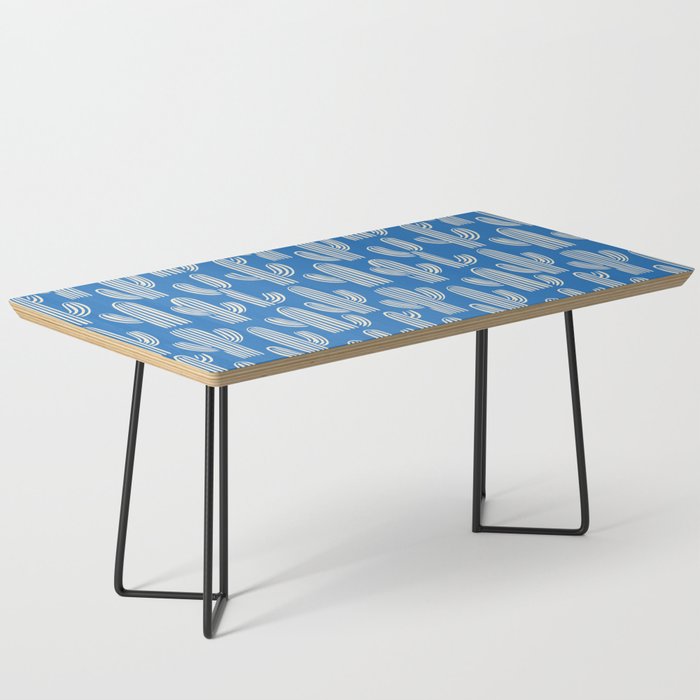 Cactus plant hand drawn pattern Coffee Table Gallery Image 1