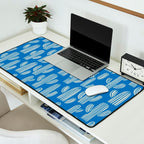 Cactus plant hand drawn pattern Desk Mat Gallery Image 2