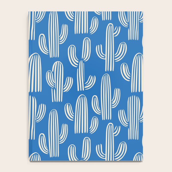 Cactus plant hand drawn pattern Notebook Gallery Image 4