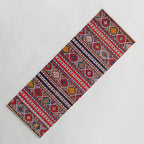 Shirvan East Caucasus Colorful Kilim Print Yoga Mat Gallery Image 1
