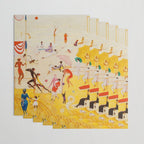 African American Masterpiece 'Summertime, Asbury Park, South' by Florine Stettheimer Wrapping Paper Gallery Image 3