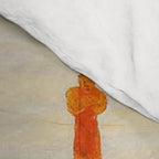 African American Masterpiece 'Summertime, Asbury Park, South' by Florine Stettheimer Comforter Gallery Image 4