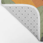 Abstract Art Tropical Leaves 109 Bath Mat Gallery Image 2