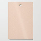 linen textured stripes - peach Cutting Board Gallery Image 1