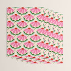 Pink and Red Daisy Wrapping Paper Gallery Image 3
