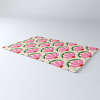 Pink and Red Daisy Rug Gallery Image 3