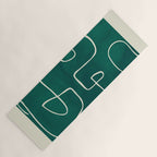 Abstract line art 239 Yoga Mat Gallery Image 1