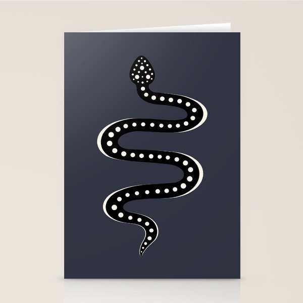 Minimal Snake XXVII Stationery Card Gallery Image 1
