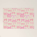 Pink Bows Welcome Mat Gallery Image 1
