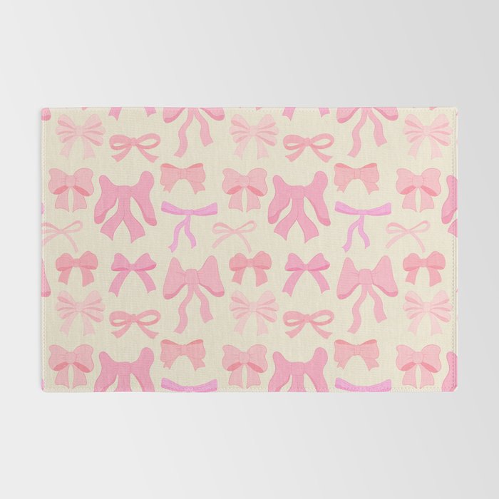 Pink Bows Rug Gallery Image 2