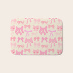 Pink Bows Bath Mat Gallery Image 1